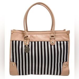 Henri Bendel Centennial Stripe Purse